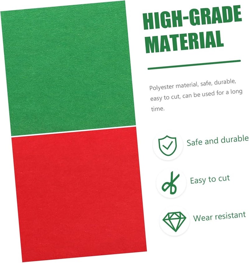 7 Sheets Thick Nonwoven Felt Fabric For Sewing DIY Crafts Handmade Kit Adults - Image 3